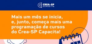 Leia mais sobre o artigo Agenda do Crea-SP Capacita para setembro