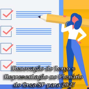 Leia mais sobre o artigo Renovação do Terço e Representação no Plenário do Crea-SP para 2027