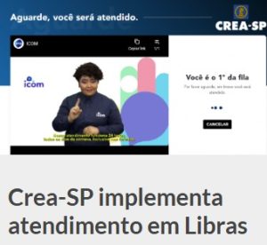 Leia mais sobre o artigo Crea-SP implementa atendimento em Libras