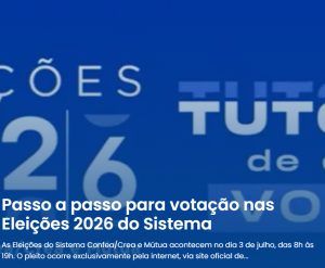 Leia mais sobre o artigo Passo a passo para votação nas Eleições 2026 do Sistema