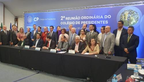 2° REUNIÃO ORDINÁRIA DO COLÉGIO DE PRESIDENTES: Recife - PE - 18-04-2023